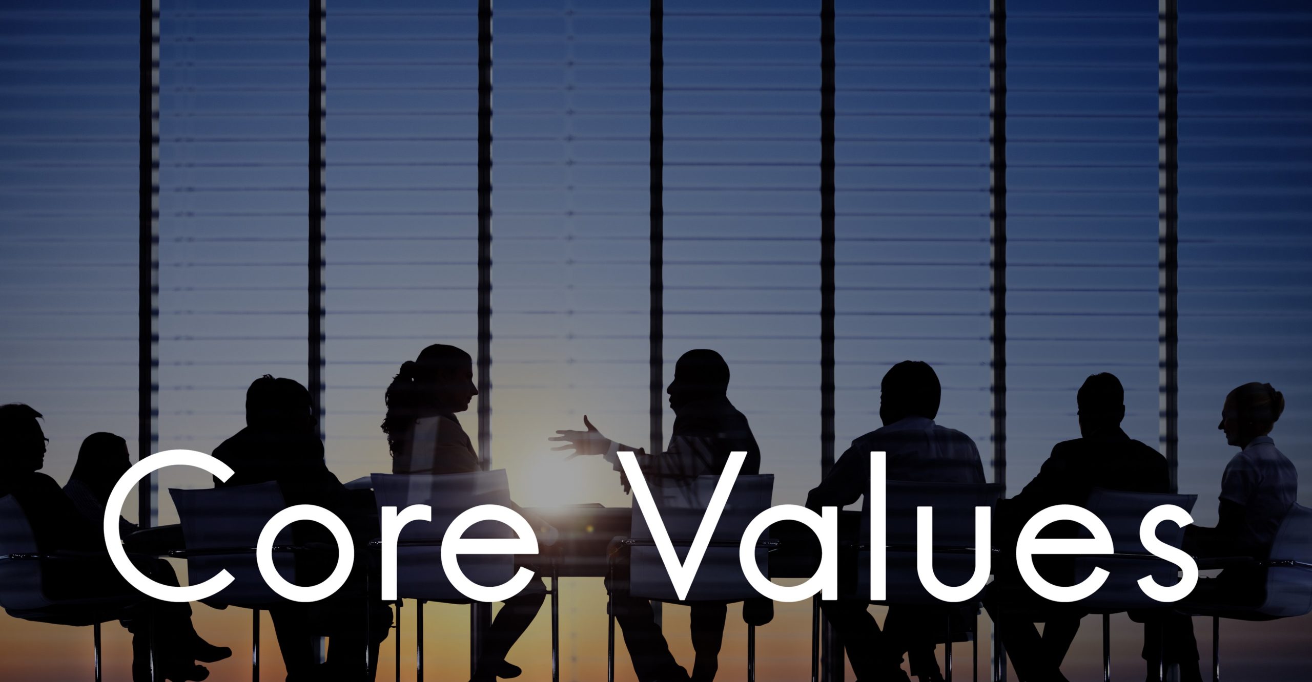 Core Values Goals Mission Business Purpose Concept